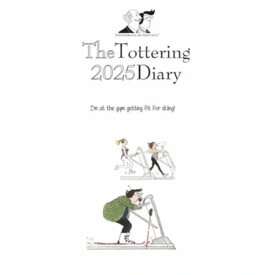 Image of Carousel Calendars Tottering By Gently Slim Diary 2025 (PFP)