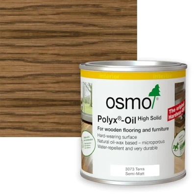 Image of Osmo Polyx Oil Tints, Semi Matt Finish (750ml, 3073 Terra, Matt)