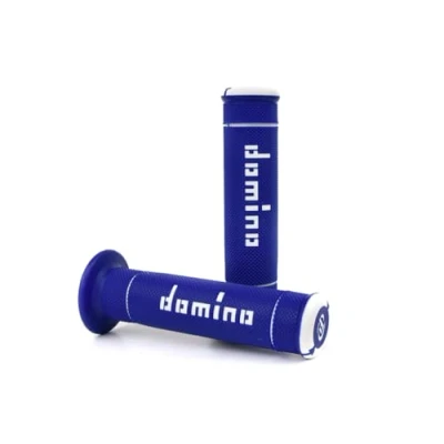 Image of Domino Trials Handlebar Grips Blue Beta Sherco Gas ...