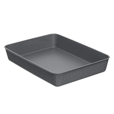 Image of Tatay Drawer Organiser A4 Baobab, Polypropylene, BPA free, Grey. Measures 24,7 x 33 5,6 cm