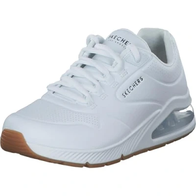 Image of Skechers Sport UNO 2 Trainers, Women&#039;s, Size: 6.5, White High quality imitation leather
