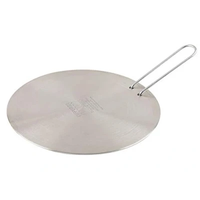 Image of Ilsa A1200121 Paderno World Cuisine Induction Adapter, 8 1/4in, Stainless Steel Aluminum, Gray