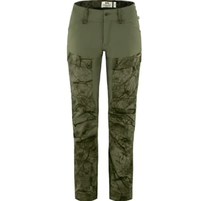 Image of FJALLRAVEN F89898 626 625 Keb Trousers W Reg Green Camo Laurel 42
