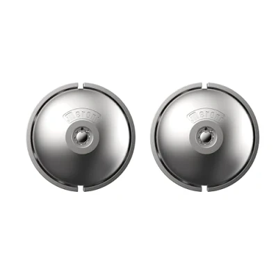 Image of UFO Van LOCKS 8080332315D Double Set Lock with Hasp and Heavy Duty Padlock, Nickel Opaco