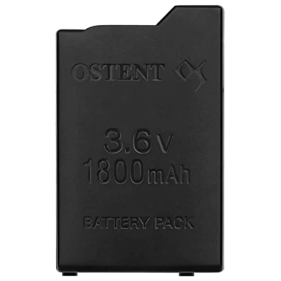 Image of OSTENT 1800mAh 3.6V Li Ion Lithium polymer Rechargeable Battery Pack Replacement for Sony PSP 1000 110 Console