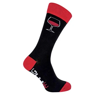 Image of Mens If You Can Read This Bring Me... Funky Theme Socks 1 Pair (4 8, Wine)