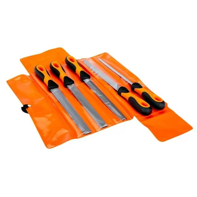Image of Bahco 1 477 08 2 Engineers File Set, 200mm Length, 5 Pieces