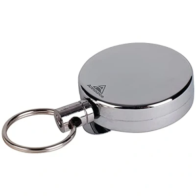 Image of Announce Badge Reel 660mm Chrome (Pack of 10)