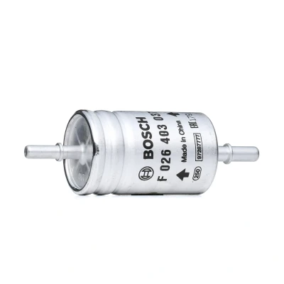 Image of 51940647 Fuel Filter BOSCH F 026 403 037 In Line 10mm 8mm FIAT: 500X, ALFA ROMEO: Giulia Saloon, Stelvio, JEEP: Renegade Off Road