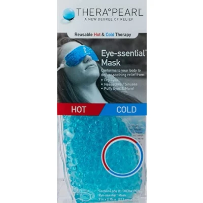 Image of Therapearl, Cold Eye Mask, 1 Headache Relief, Mask Cooling, Heat For Dry Eyes, Puffy Compress, Itchy Soothing Cooling Masks, Skin Care Tools