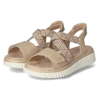 Image of TOM Tailor Platform sandals, Women&#039;s, Size: 360, Sand shoes