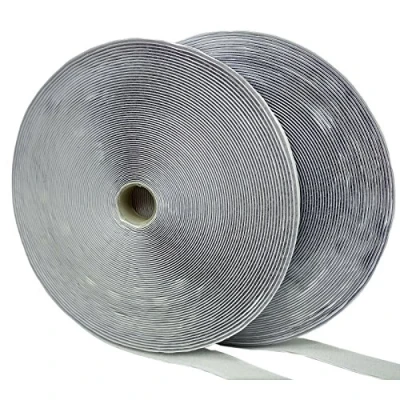 Image of Eroilor 25 Meter (82 ft) Long 50mm (2 inch) Width Hook and Loop Tape Self Adhesive White