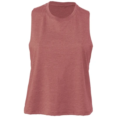 Image of Bella + Canvas. Heather Mauve. XL. 6682. 00884913630376