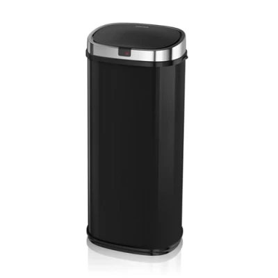 Image of Morphy Richards Chroma 50L Square Sensor Bin Black