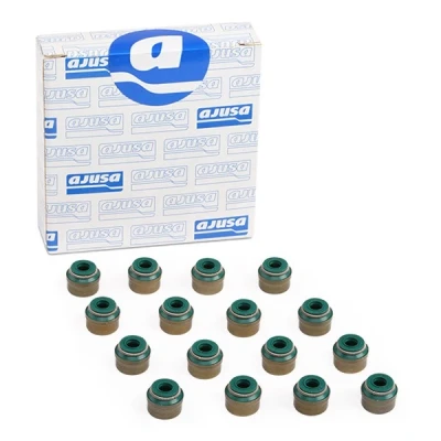 Image of 68001551AA16x Seal Set, valve stem AJUSA 57042000 VOLKSWAGEN: Transporter 6, Golf 4, Amarok Pickup, AUDI: A4 B6 Saloon, A3 Hatchback, A6 C4 Avant