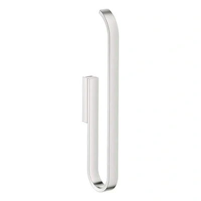 Image of GROHE Selection Spare Toilet Paper Holder (2 Rolls) Supersteel 41067DC0