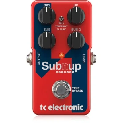 Image of TC Electronic SUB &#039;N&#039; UP Octaver Next Generation Polyphonic Octave Pedal with Monophonic and Built In TonePrint Technology, Compatible PC Mac