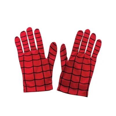 Image of Rubies Official Spider Man Kids Gloves From Marvel, Red, One Size Halloween