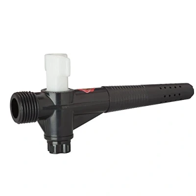 Image of Beaumont Abbot Cask Single Tap &#039;L&#039; Thread Plastic Black Barrel Tap, Cellar Equipment
