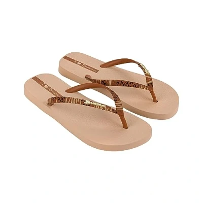 Image of Ipanema Women&#039;s Duna Fem Flip Flop, Beige Brown, 4 UK