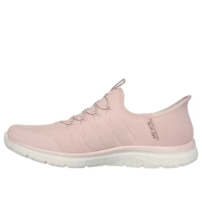 Image of Skechers Women&#039;s Virtue Glow Sneaker, Fuchsia, 7 UK
