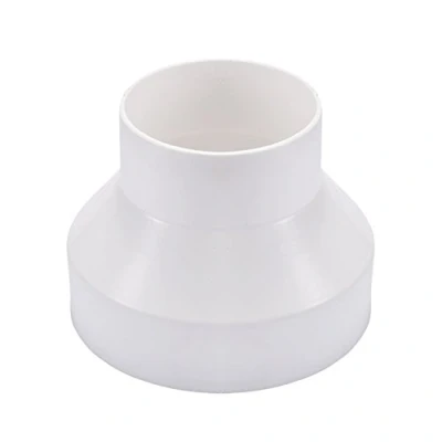 Image of Hon&amp;Guan Ducting Reducer 150mm to 100mm, 6 4 inch Extractor Fan Circular Reducing Joint Duct Pipe Connector Adaptor