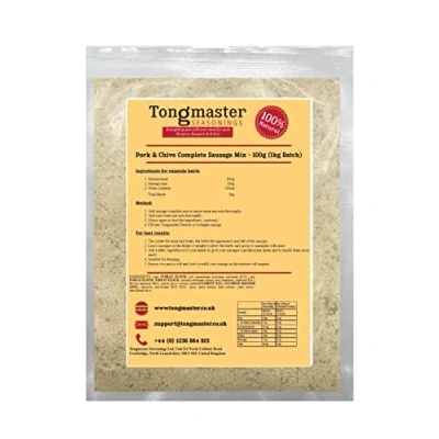 Image of Pork &amp; Chive Complete Sausage Mix 100g (1kg Batch)