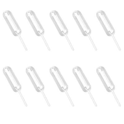 Image of XHNFCU 60 Pcs 4ML Transfer Pipettes Plastic Squeeze Mini Liquid Dropper Desserts Straws for Cupcakes, Ice Cream, Chocolate