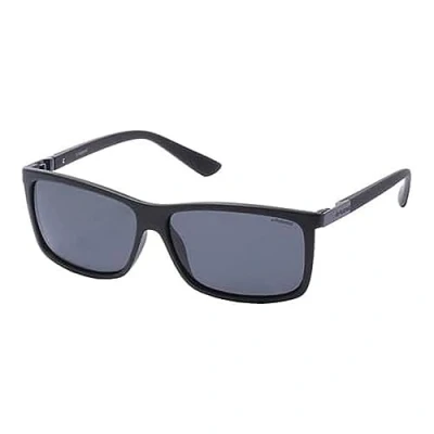 Image of Polaroid Men&#039;s P8346 Y2 Kih 59 Sunglasses, Black/Grey Pz, 7 1 4 UK