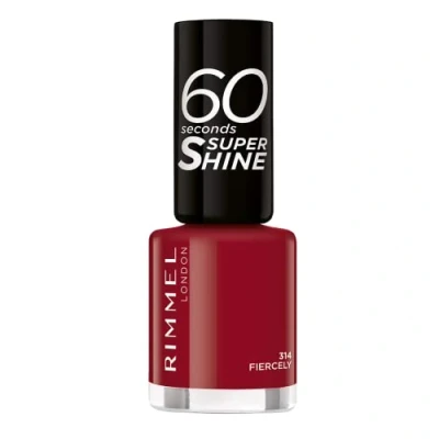 Image of Rimmel London 60 Seconds Super Shine 8ml 314 FIERCELY