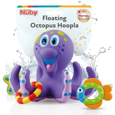 Image of Nuby Octopus Floating Bath, 1 Count ( Pack of 1)