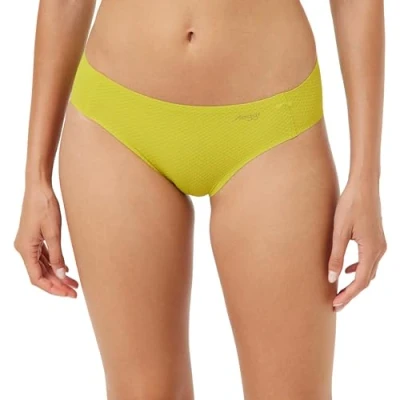 Image of Sloggi Women&#039;s Zero Feel Flow Tai Briefs, Summer Lime, M