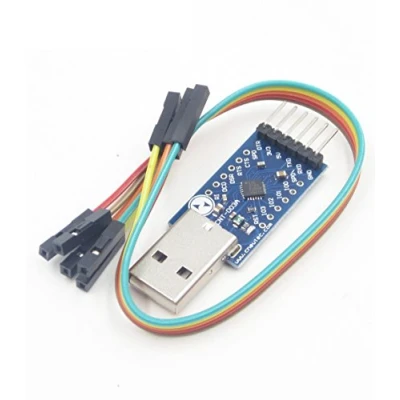 Image of iHaospace USB 2.0 to TTL UART 6PIN Module Serial Converter CP2104