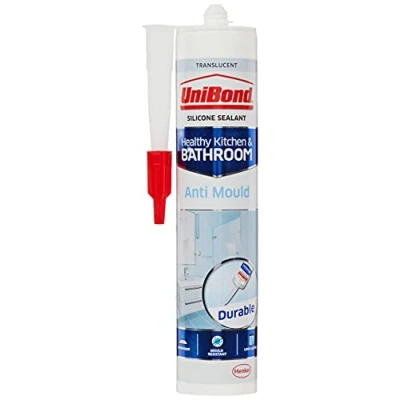 Image of UNI2079323 Anti Mould Kitchen&amp; Bathroom Sealant Cartridge Translucent, 274 g
