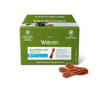 Image of Whimzees Toothbrush Size S / 150 Pieces in Display Pack of 1 (1 x 2.25 kg)