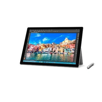 Image of 2015 Microsoft Surface Pro 4 with Intel Core m3 6Y30 (12.3 inch, 4GB RAM, 128GB SSD) Platinum (Renewed)