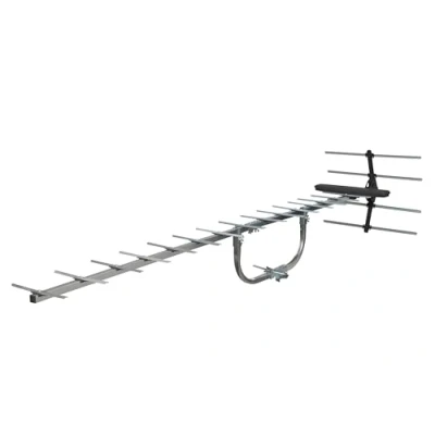 Image of Outdoor TV Aerial Labgear 20 Element Yagi 4G &amp; 5G Filtered Compact Loft Digital HD Antenna Group K