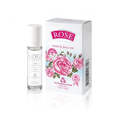 Image of Rose Original Perfume Roll On No Alcohol 9 ml