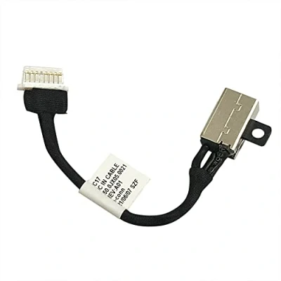 Image of Gintai DC in Power Jack Dock Port Socket Charging Cable Replacement for Dell Ins piron 7706 2 1 P98F HC17 GKHVN 0GKHVN 450.0JX05.0021 450.0JX05.0011