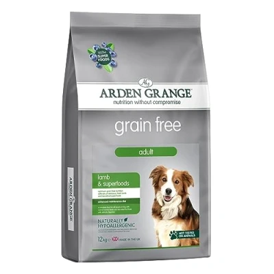Image of Arden Grange Grain free adult lamb &amp; superfoods 2 x 12kg