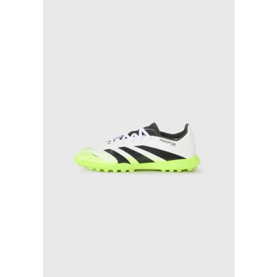 Image of adidas Predator League Turf Football Boots Kids, Cloud White/Core Black/Lucid Lemon, 10 UK Child