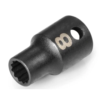 Image of TEKTON 3/8 Inch Drive x 8 mm 12 Point Impact Socket SID12308
