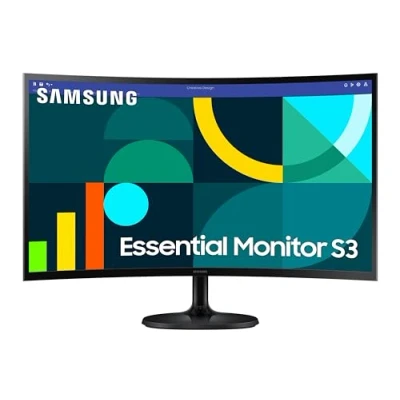 Image of Samsung LS27D360GAUXXU 27&quot; Curved FullHD 100Hz 1080p Monitor 1920x1080, HDMI, VGA