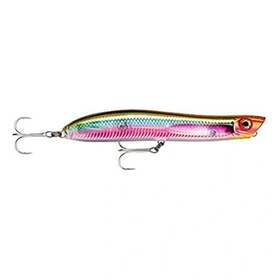 Image of Rapala MaxRap Walk&#039;n Roll Lure with Two No. 2 Hooks, Surface Swimming Depth, 13 cm Size, Ghost Sandeel