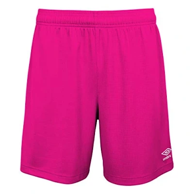 Image of Umbro Unisex&#039;s Field Short, Pink, Large