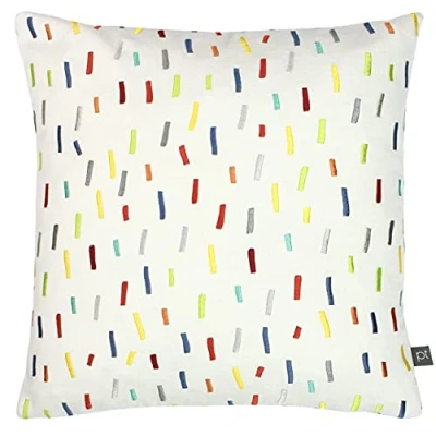 Image of Prestigious Textiles Dolly Mixture Filled Cushion, , Cotton, Jungle Multicolour Size 40 cm x