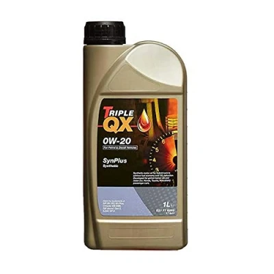 Image of Triple QX 521776262 SynPlus 1L Engine Oil 1 Litre 0W20 Fully Synthetic