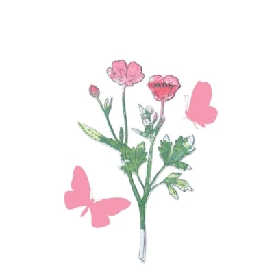 Image of Sizzix A5 Clear Stamps &amp; Framelits Dies Painted Pencil Botanical by 49 and Market