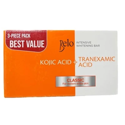 Image of Belo Intensive Whitening Bar Classic Pack of 3