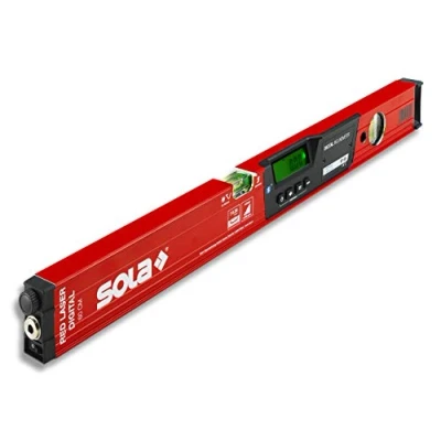 Image of SOLA RED 60 Laser Digital Spirit Level with Bluetooth LCD Remote Control via Smartphone and App Inclinometer IP65
